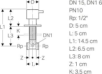 Geberit Ankastre Stop Valf Mat Bronz 616.004.QA.1