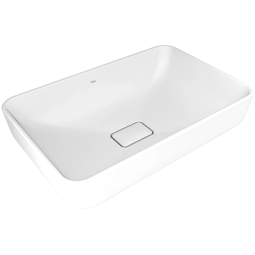 Kale Zero 2.0 60x40 Dikdörtgen Çanak Lavabo Mat Beyaz 310200200465