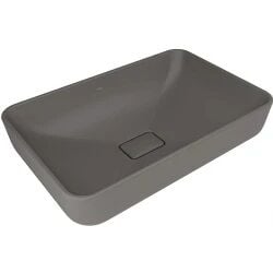 Kale Zero 2.0 60x40 Dikdörtgen Çanak Lavabo Mat Antrasit Gri 310200200525