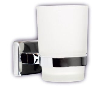 Krom Diş Fırçalık - Kare