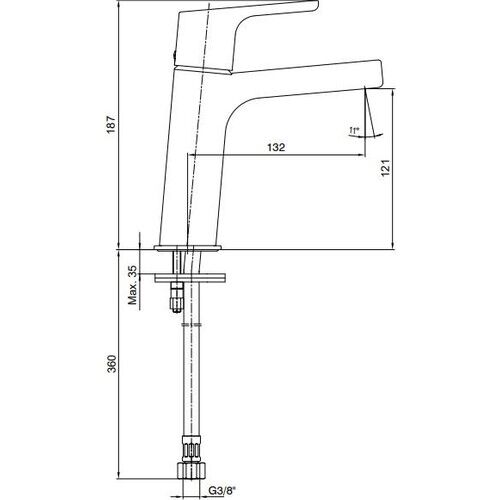 Eca Luna Lavabo Bataryası 102108940