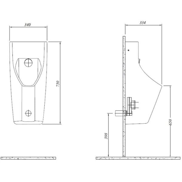 Kale Nordic Fotoselli Nozzle Entegreli Pisuvar Sensesmart 310200300018