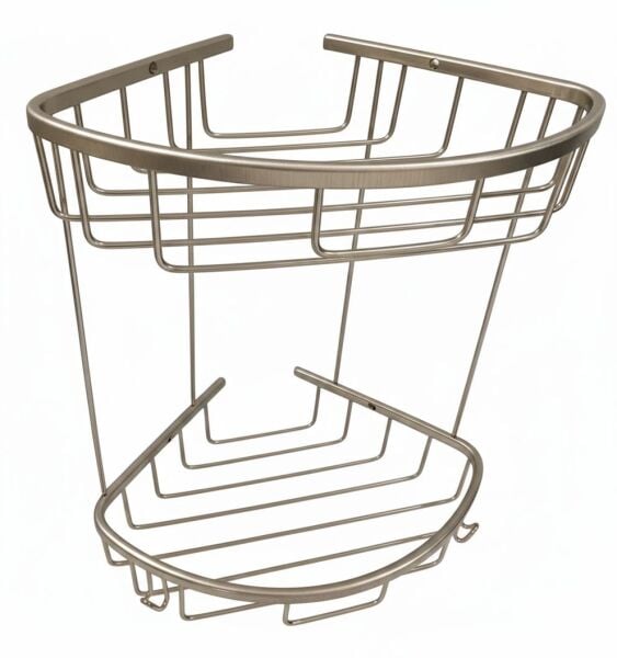 Fırçalı Nikel Köşe Süngerlik İkili