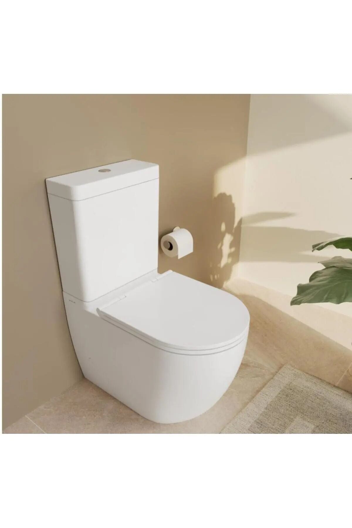 Vitra S55 Round Klozet Takımı (Montaja Hazır Tüm Parçalar Dahil) 9888B003-7201