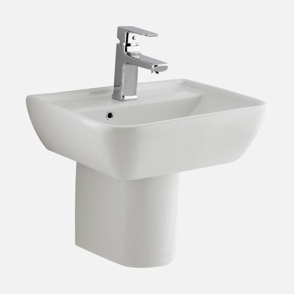 Kale Babel 45x36 Lavabo + Yarım Ayak