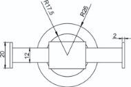 Dekor Valencia Antik İkili Askı V45 458 01 06