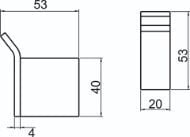 Dekor SS304 Bakır Askı SS304 008 03