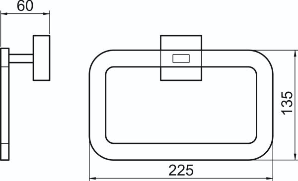 Dekor Elegancia Halka Havluluk E20 204