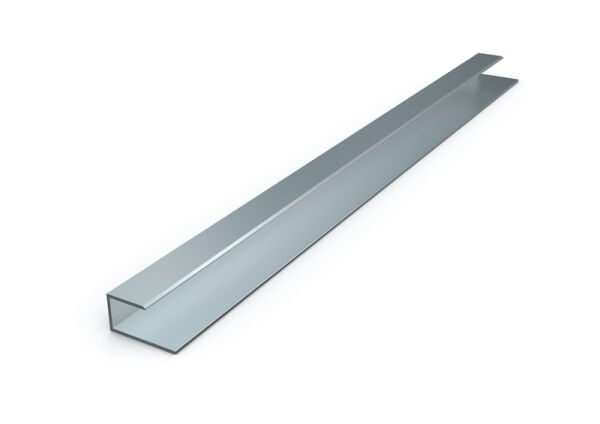 Parke Çıta U Bitim Mat Krom 2.7mt