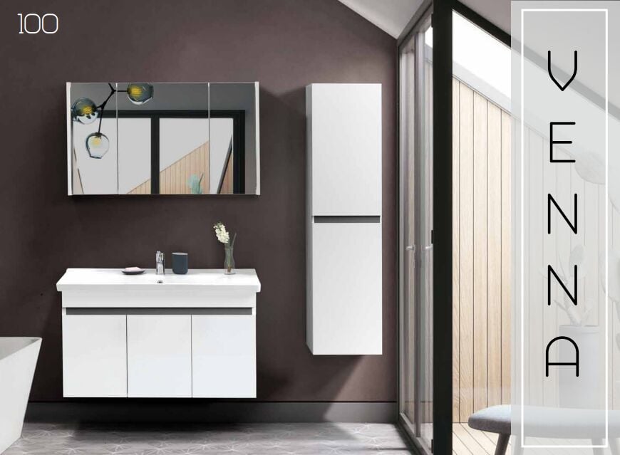 Martat Venna 100cm Banyo Dolap Takımı