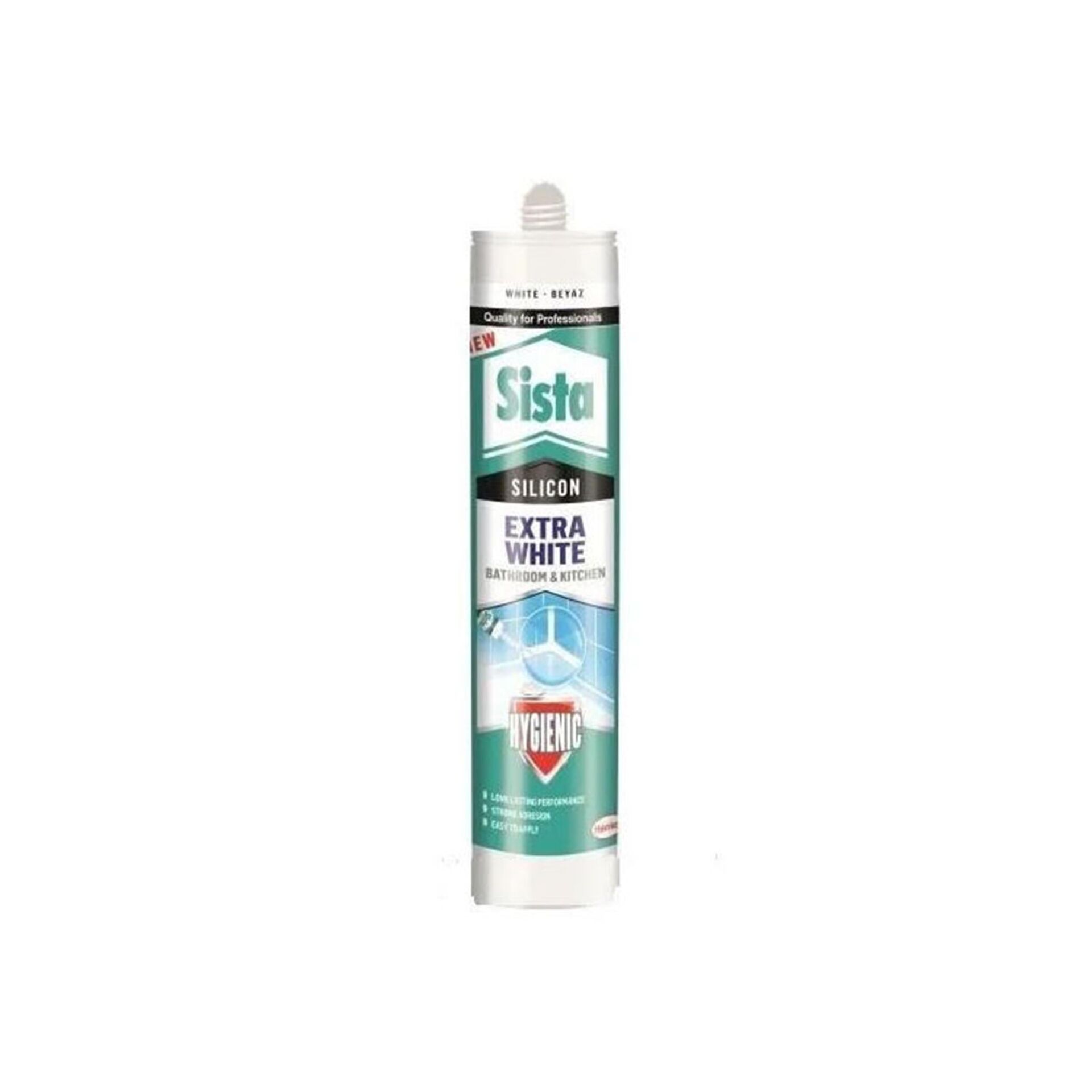Silikon Beyaz Sista Duşkabin 280ml