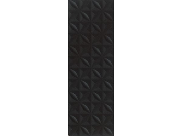 30X90 Shine Siyah Lotus Dekor (1,05) RM-6224R
