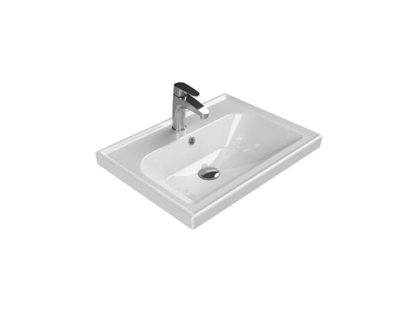Turkuaz Frame 60X45 Etajerli Lavabo 031000-U