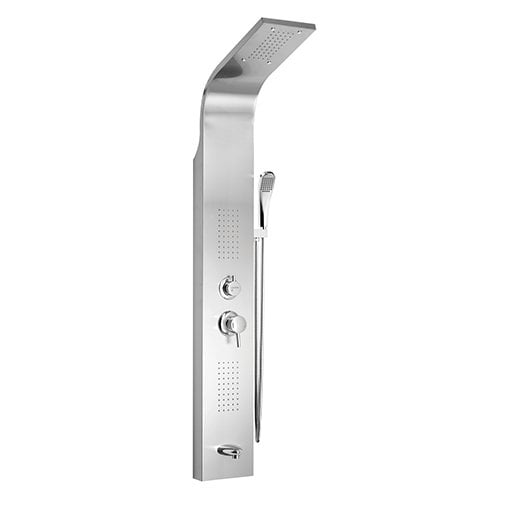 Mistillo İnox Saten Bataryalı Panel Duş Sistemi MXP101