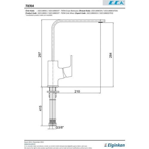 Eca Tiera Eviye Bataryası 102118123