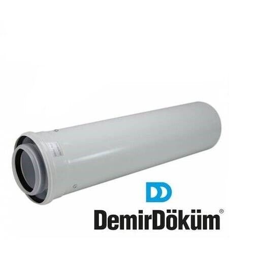 Demirdöküm Baca Uzatması 100cm Yoğuşmalı 3003202431