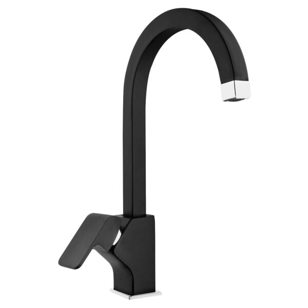 Lpd Kare Lavabo Bataryası Dönerli Siyah 505