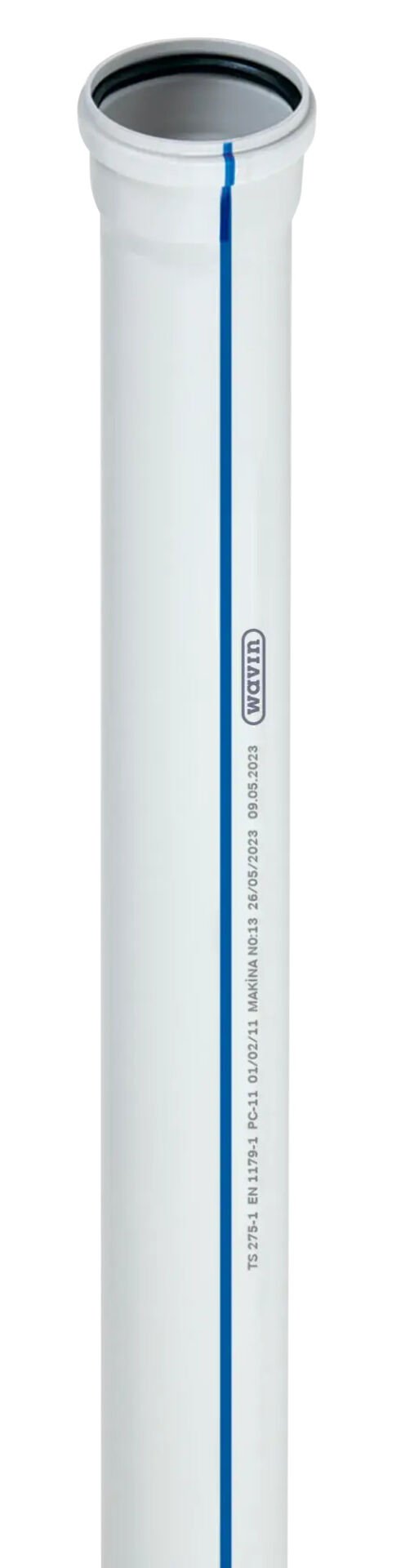 Wavin PVC Boru 110x2000mm TİP-1 3046887