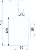 Dekor SS304 Sıvı Sabunluk SS304 5022 20