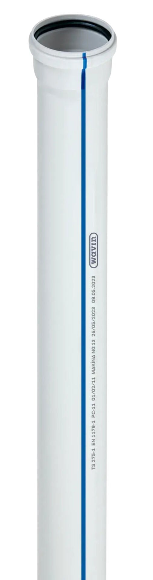 Wavin PVC Boru 50x2000mm TİP-1 3046854