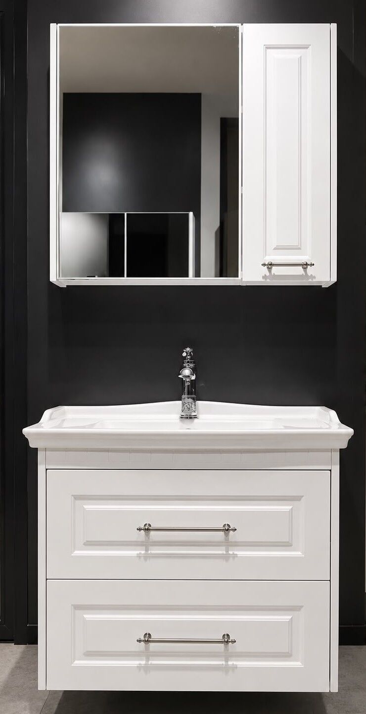 İdeal Kapadokya 80cm Banyo Dolap Takımı