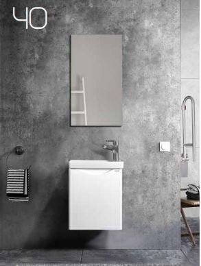 Martat Zen 40cm Banyo Dolap Takımı