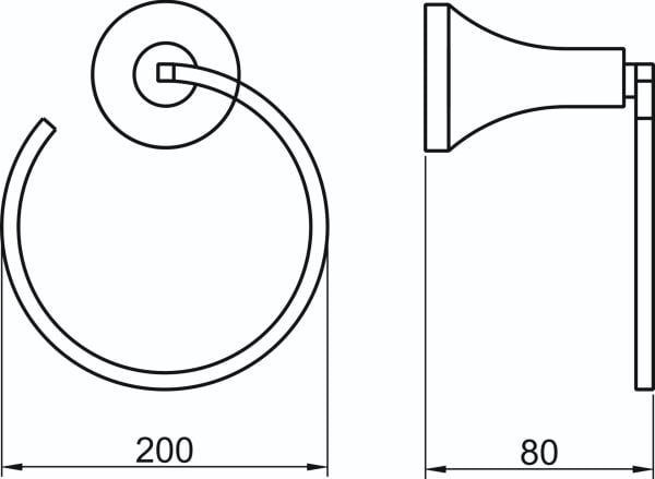 Dekor Paris Havluluk Halka P25 254