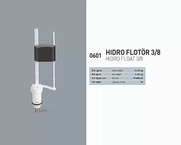 Hidro Flotör 3/8