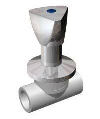 PPR Sıva Altı Kromlu Vana 25mm