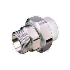 PPR Dış Dişli Oynar Başlıklı Rakor 20-1/2''