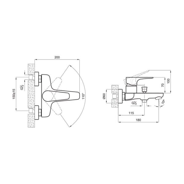 Kale Zero Banyo Bataryası 410200500509