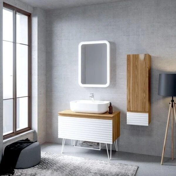 Denko Taylan 85cm Banyo Dolap Takımı