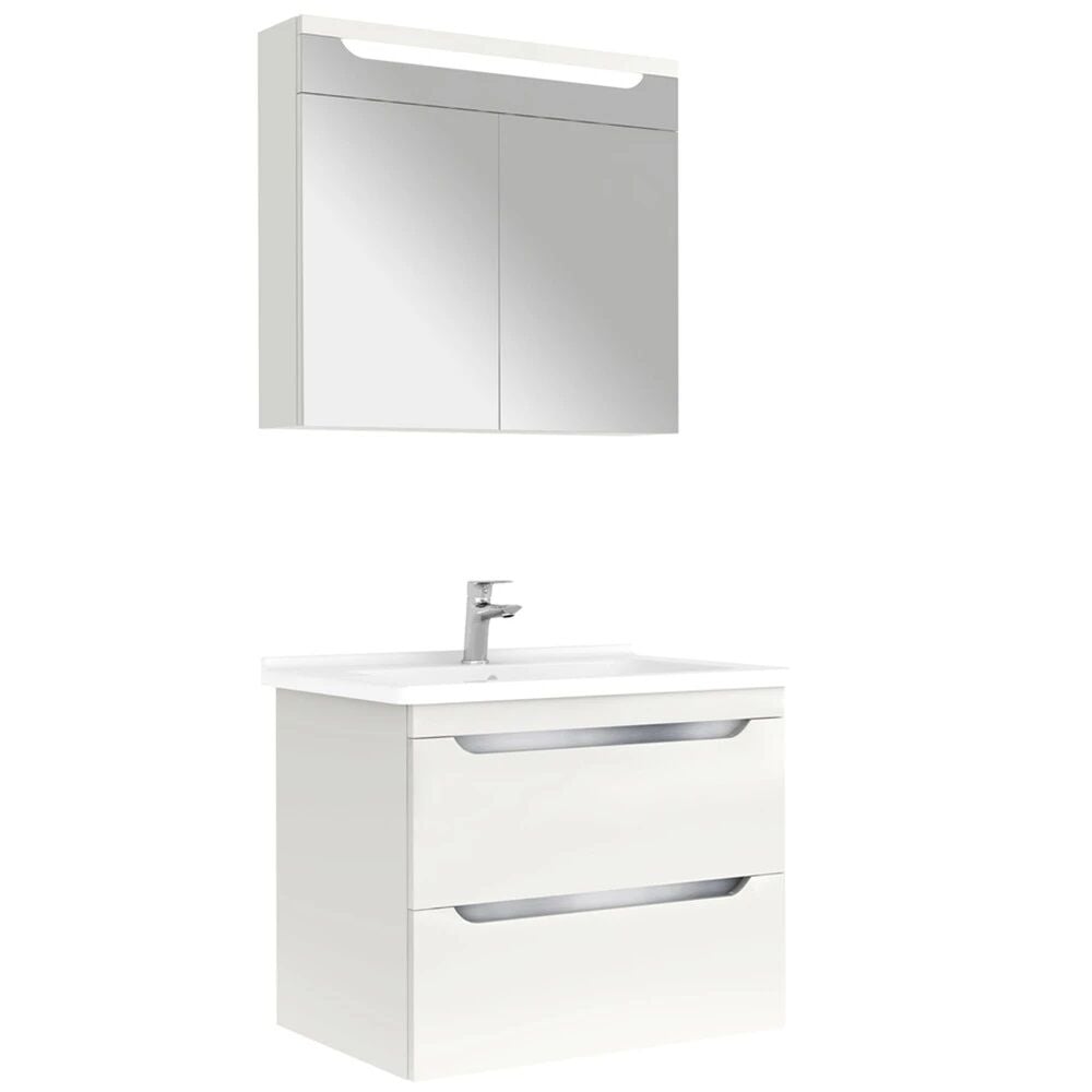 Kale Casilla 80cm Satin Gri Banyo Seti