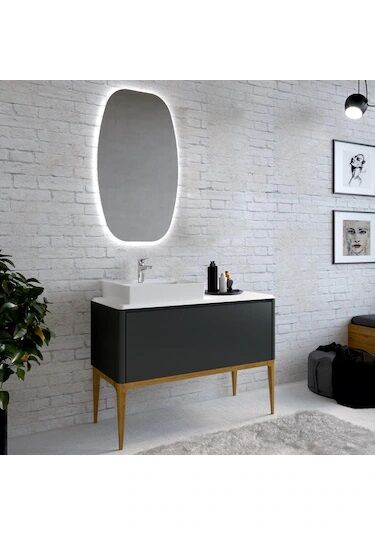 Denko Selanik 105cm Banyo Dolap Takımı