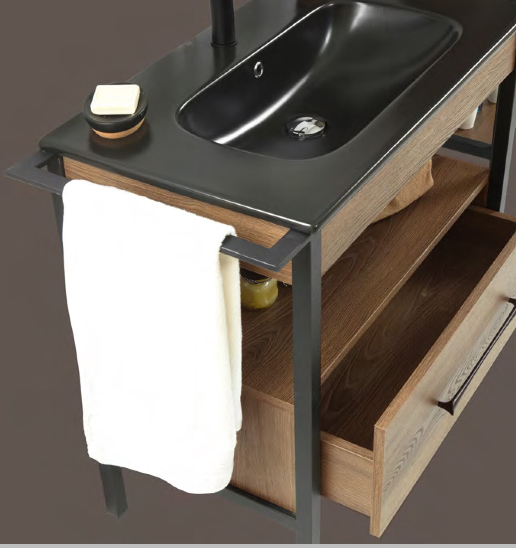 Martat Woodline 80cm Banyo Dolap Takımı