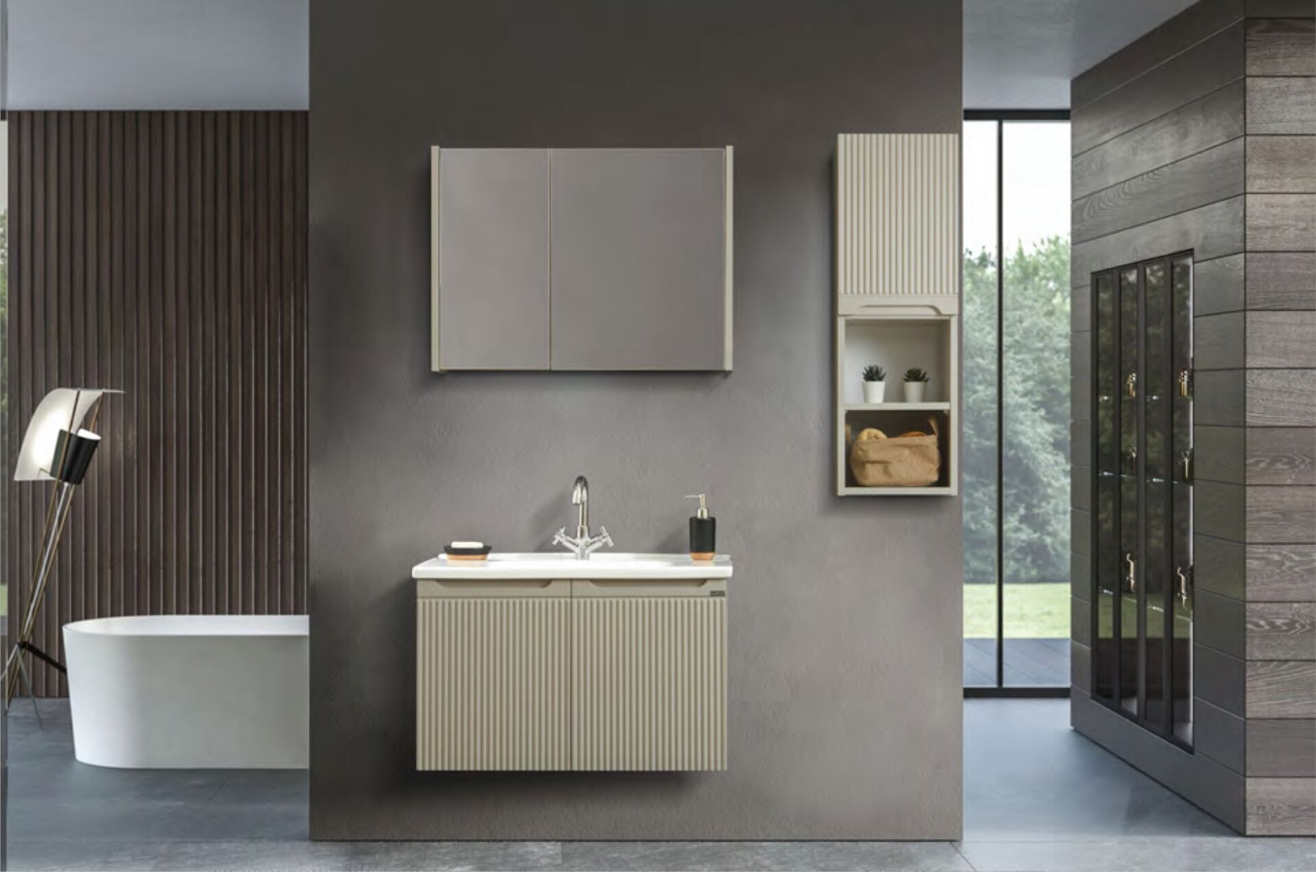 Martat Verona 80cm Banyo Dolap Takımı