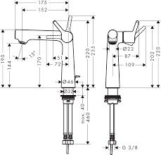 Hansgrohe Talis S Lavabo Bataryası - Kumandalı 72113000