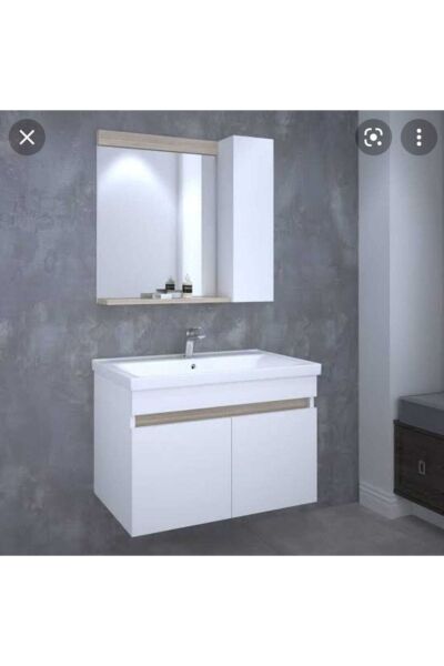 Denko Sava 80cm Banyo Dolap Takımı