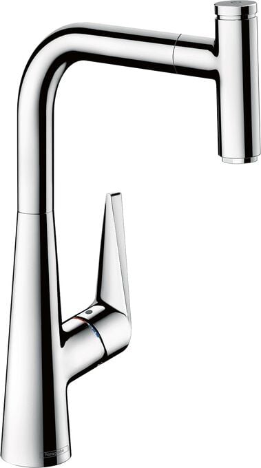 Hansgrohe Talis Select M51 Eviye Bataryası - Çekilebilir El Duşlu 72821000