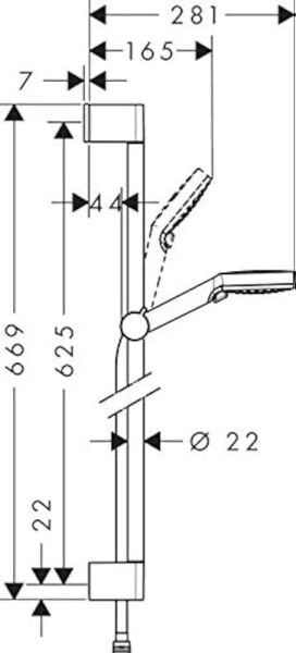 Hansgrohe Crometta Duş Seti 26532400
