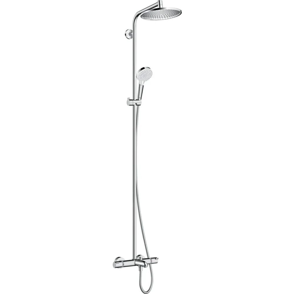 Hansgrohe Crometta E Termostatik Bataryalı Duş Kolonu 27298000