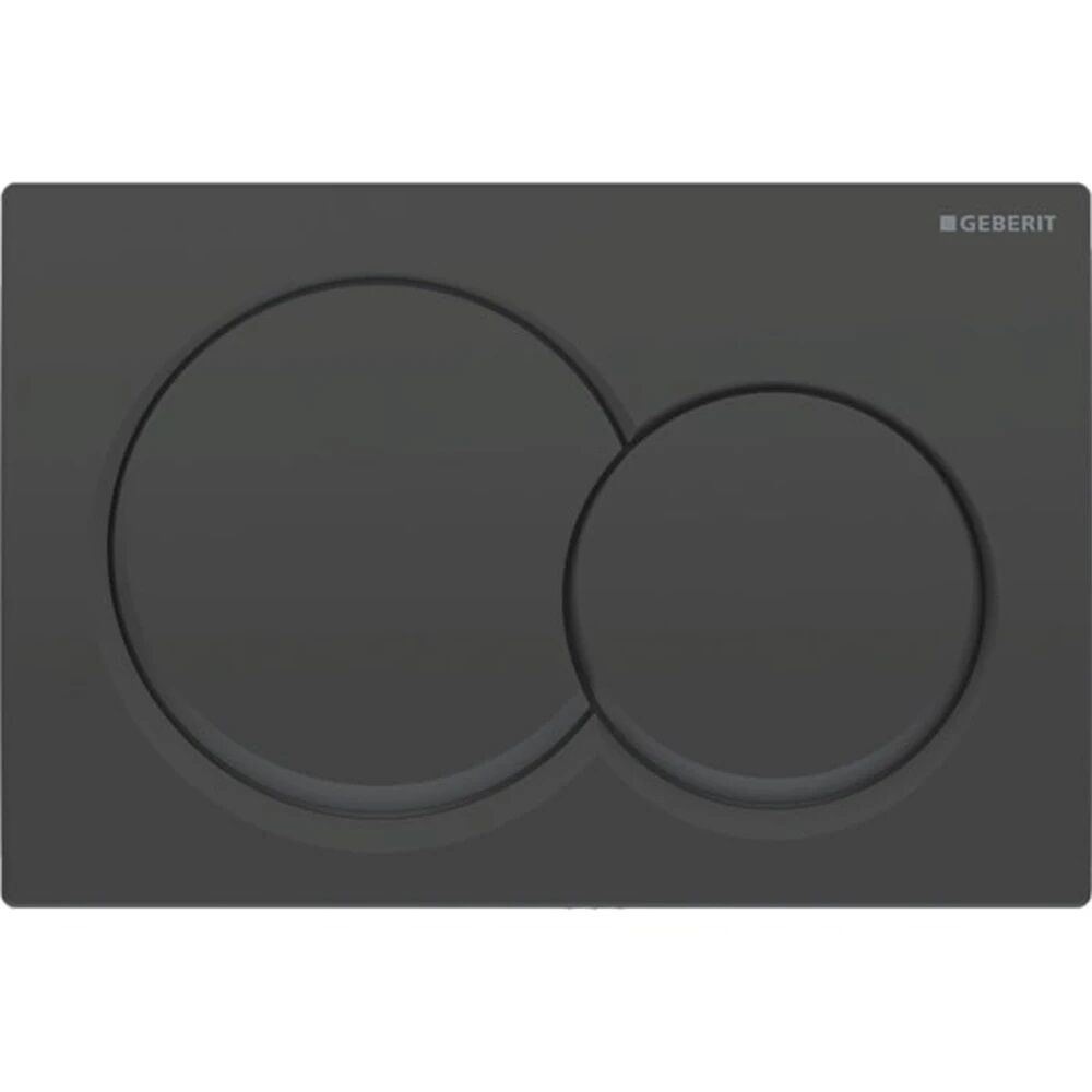 Geberit Alpha01 Kumanda Paneli Mat Siyah 115.035.14.1